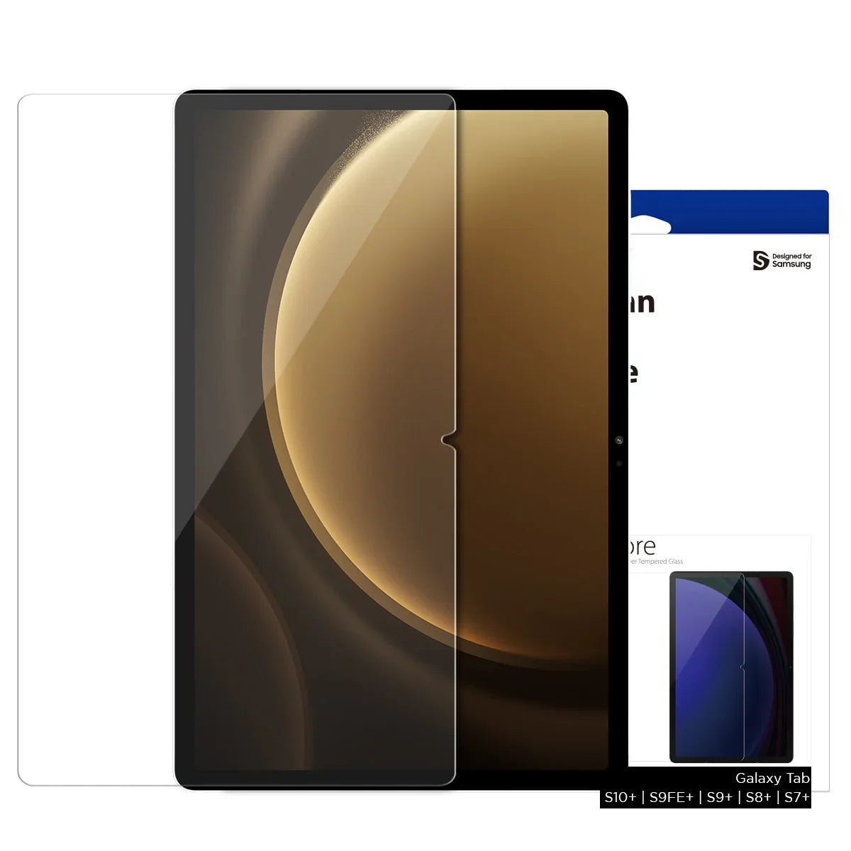 Araree Core Glass Tab S10 Plus & S9 Fe Plus & S9 Plus & S8 Plus & S7 Plus Screen Protector - Clear