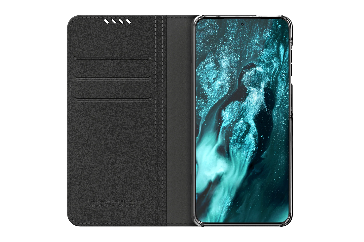 Samsung S21 Plus Araree Mustang Diary Case - Clear