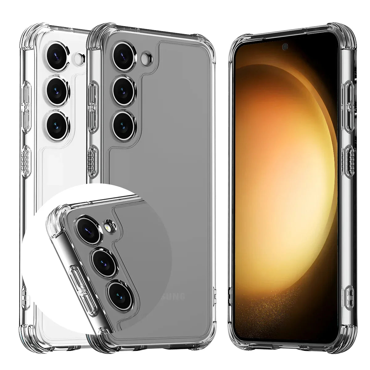 Samsung S23 Plus Araree Flexield Case - Clear