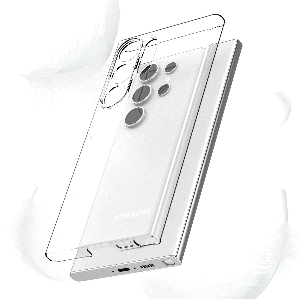 Samsung S23 Plus, Araree Nukin Case - Clear