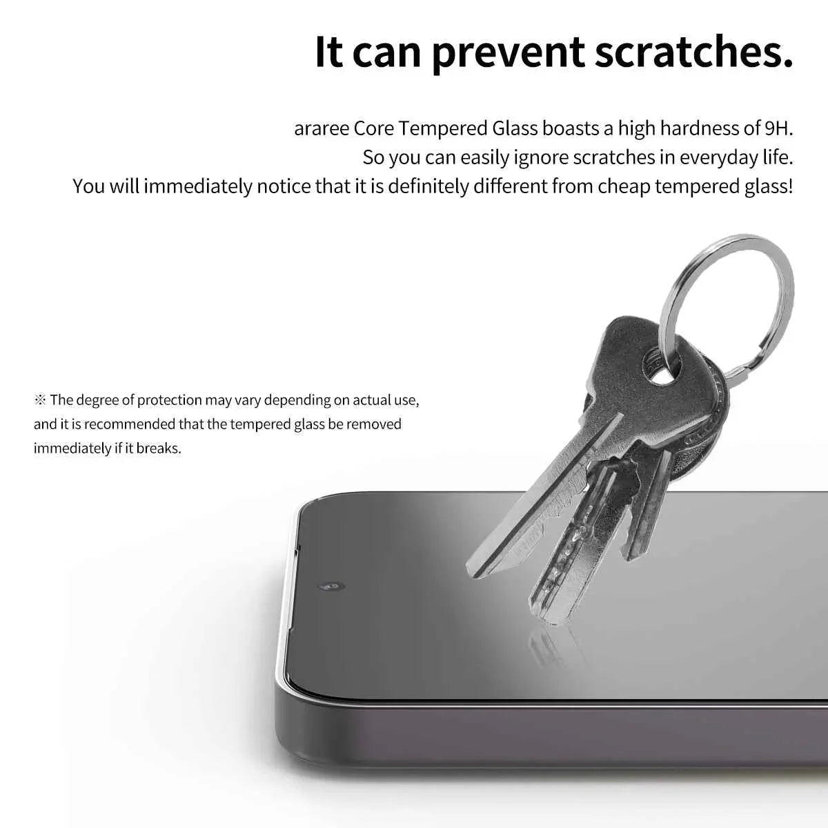 Galaxy S24 Araree Core Glass Screen Protector - Privacy