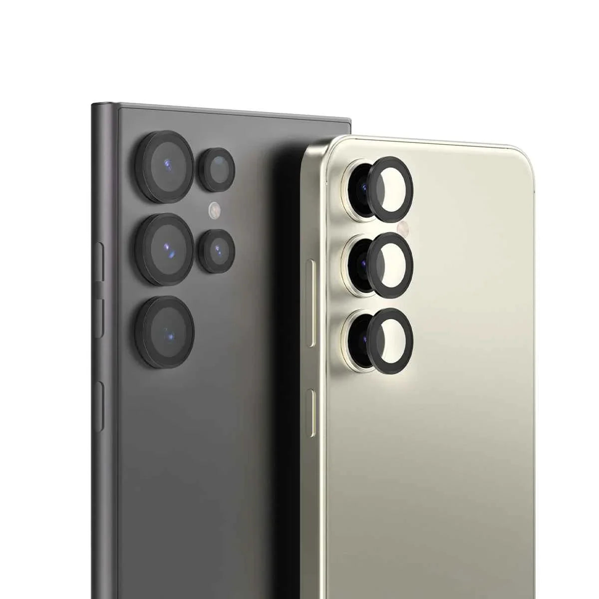 Galaxy S24 Plus Araree Metal Ring C-Subcore Camera Lens Protector -Clear