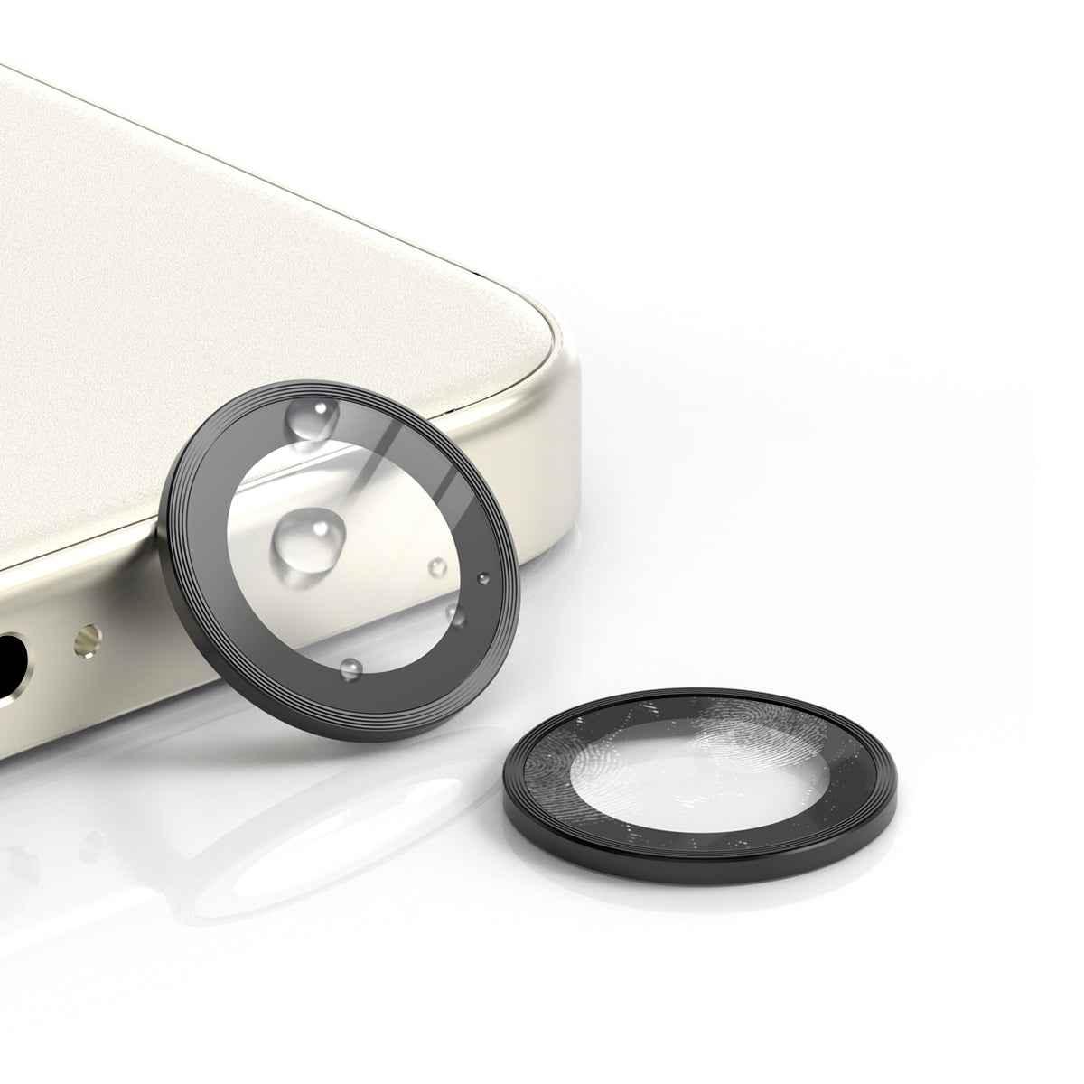 Galaxy S24 Plus Araree Metal Ring C-Subcore Camera Lens Protector -Clear