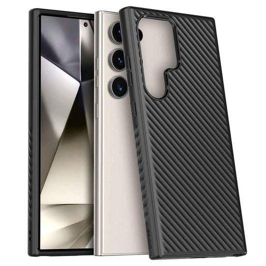 Galaxy S24 Ultra Araree Airdome Case - Black