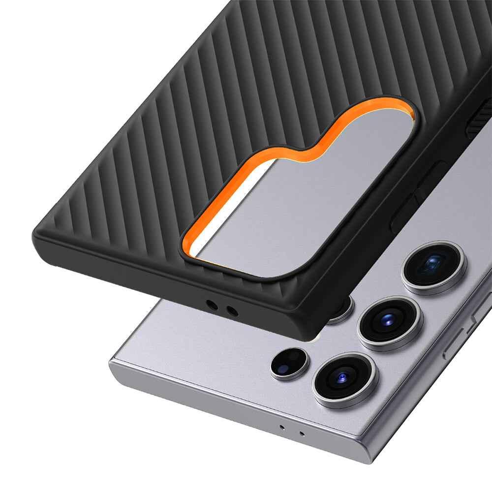 Galaxy S24 Ultra Araree Airdome Case - Black