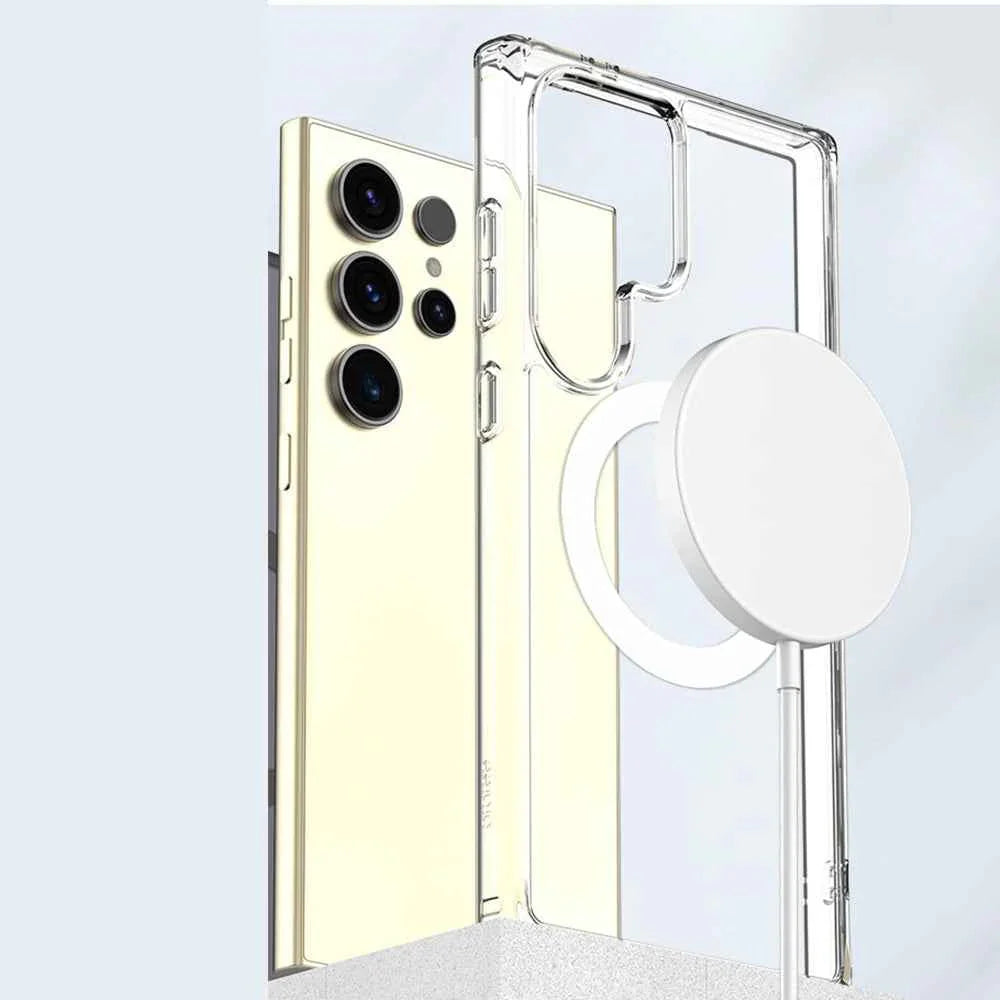 Galaxy S24 Ultra Araree Duple Magsafe Case - Clear