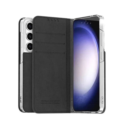 Galaxy S24 Ultra Araree Mustang Diary Wallet Case - Black