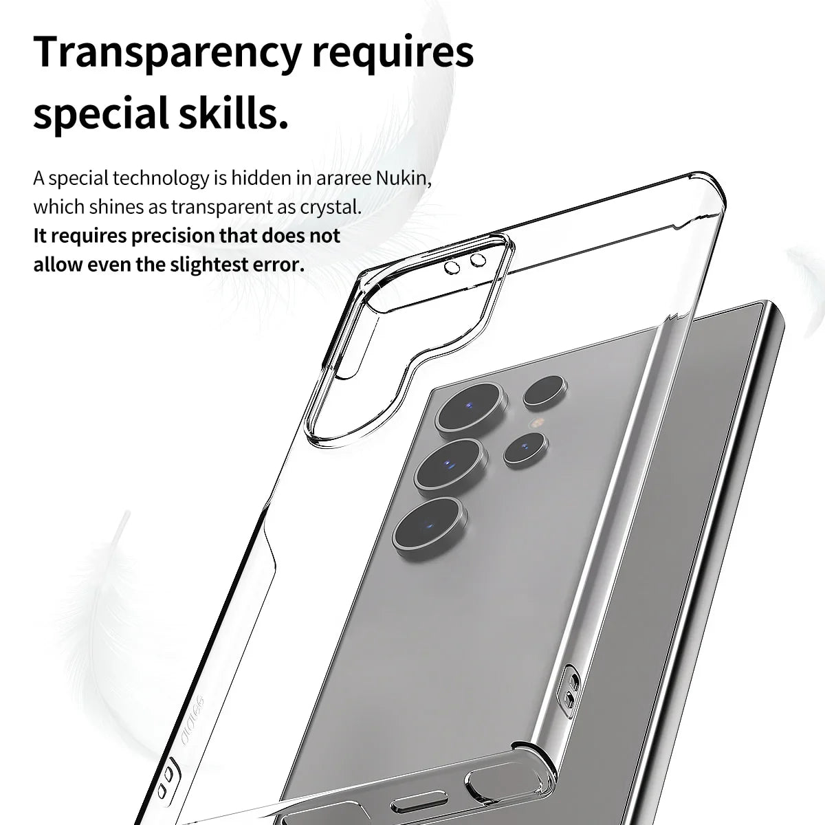 Galaxy S24 Ultra Araree Nukin Case -  Clear