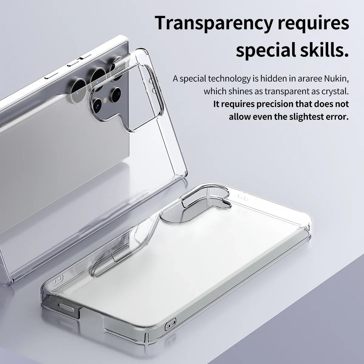 Galaxy S24 Ultra Araree Nukin Case -  Clear