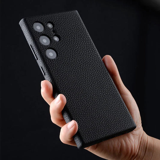 Melkco S24 Ultra Premium Leather MagSafe Cover - Black