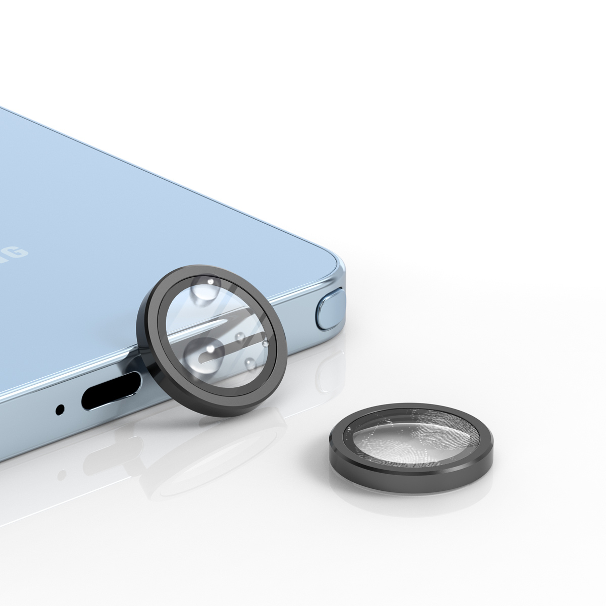 samsung-s26-s26-plus-araree-metal-camera-ring-clear