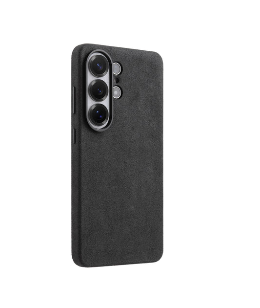 Samsung S26 Ultra, Melkco Alcantara Magsafe Case, Grey