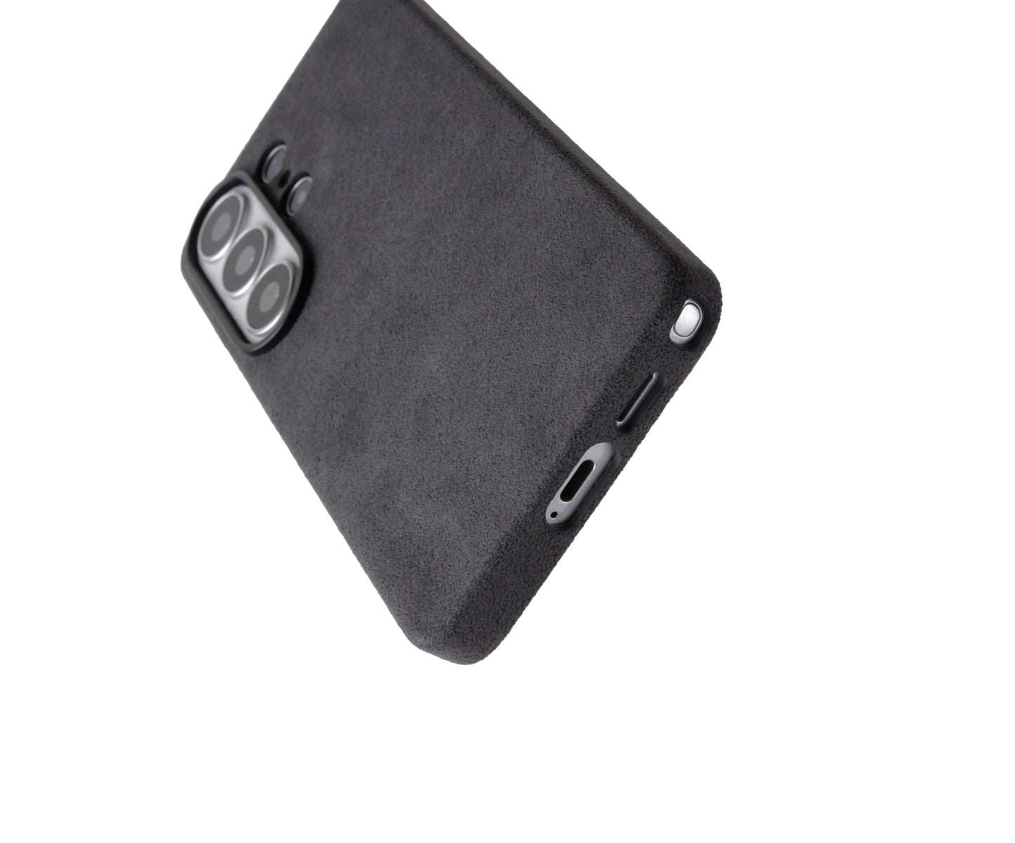 Samsung S26 Ultra, Melkco Alcantara Magsafe Case, Grey
