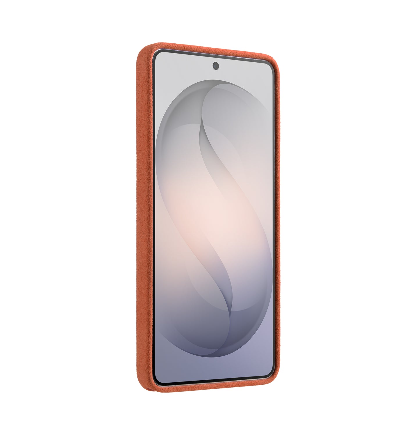 Samsung S26 Ultra, Melkco Alcantara Magsafe Case, Orange
