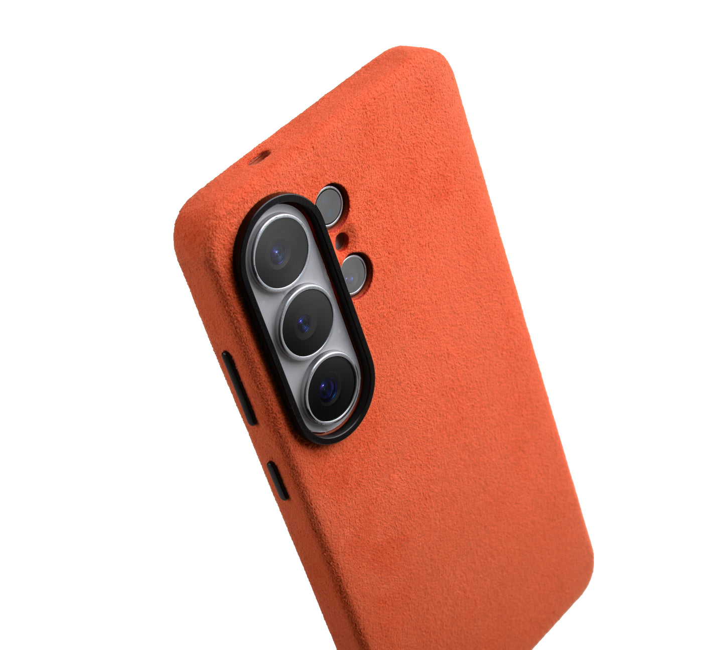 Samsung S26 Ultra, Melkco Alcantara Magsafe Case, Orange