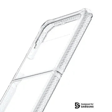 Samsung Z Flip4 Itskins Hybrid Clear Case - Transparent
