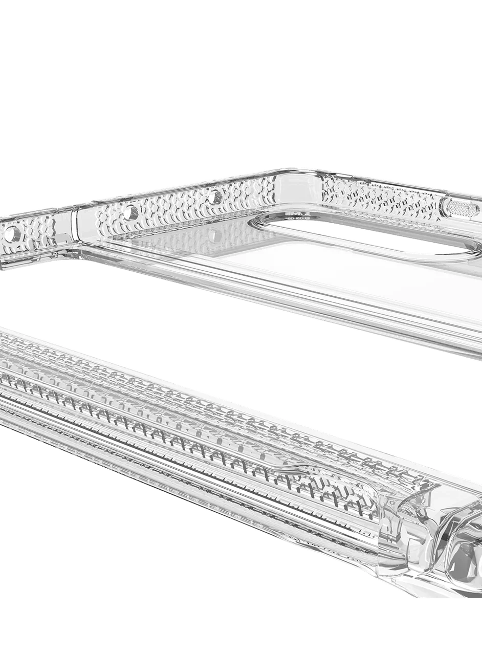 Samsung Z Fold4 Itskins Hybrid Clear Case With Pen Holder - Transparent