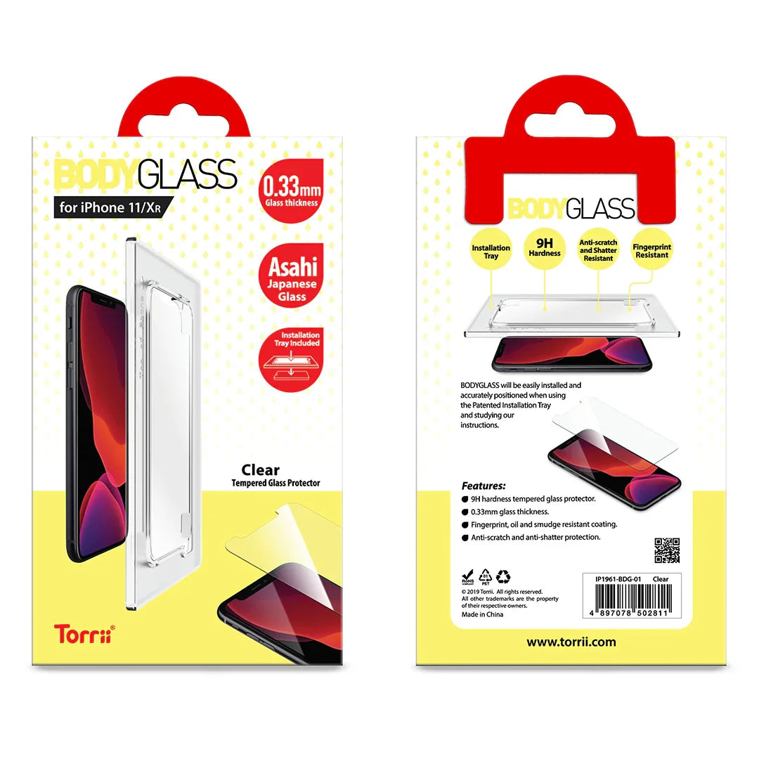 iPhone 11 Torrii Bodyglass - Clear