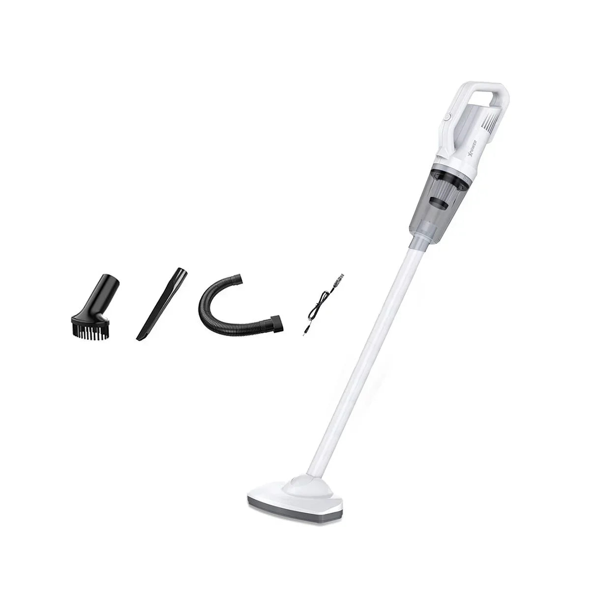 XPower VC4 4In1 Cordless Vacuum Cleaner 6000mAh Battery - White