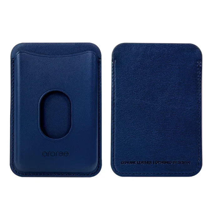Araree Stick Pocket Magsafe Wallet Deep Blue