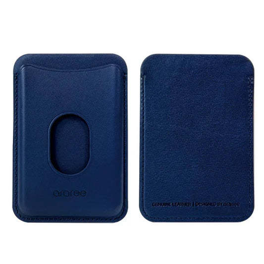 Araree Stick Pocket Magsafe Wallet Deep Blue