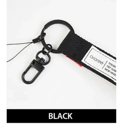 Araree Sport Hand Strap Black