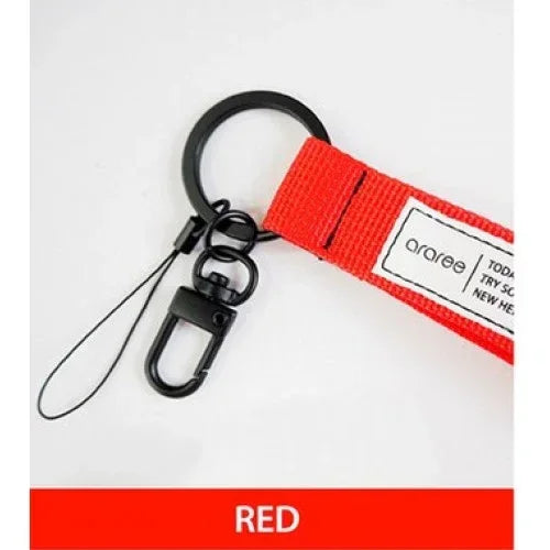 Araree Sport Hand Strap Red