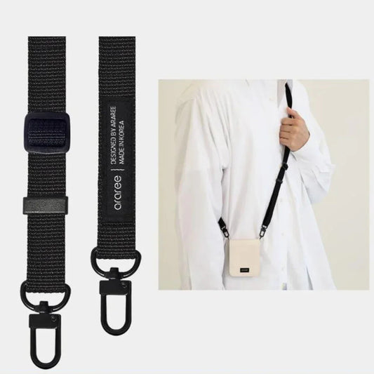 Araree Sport Shoulder Strap Black