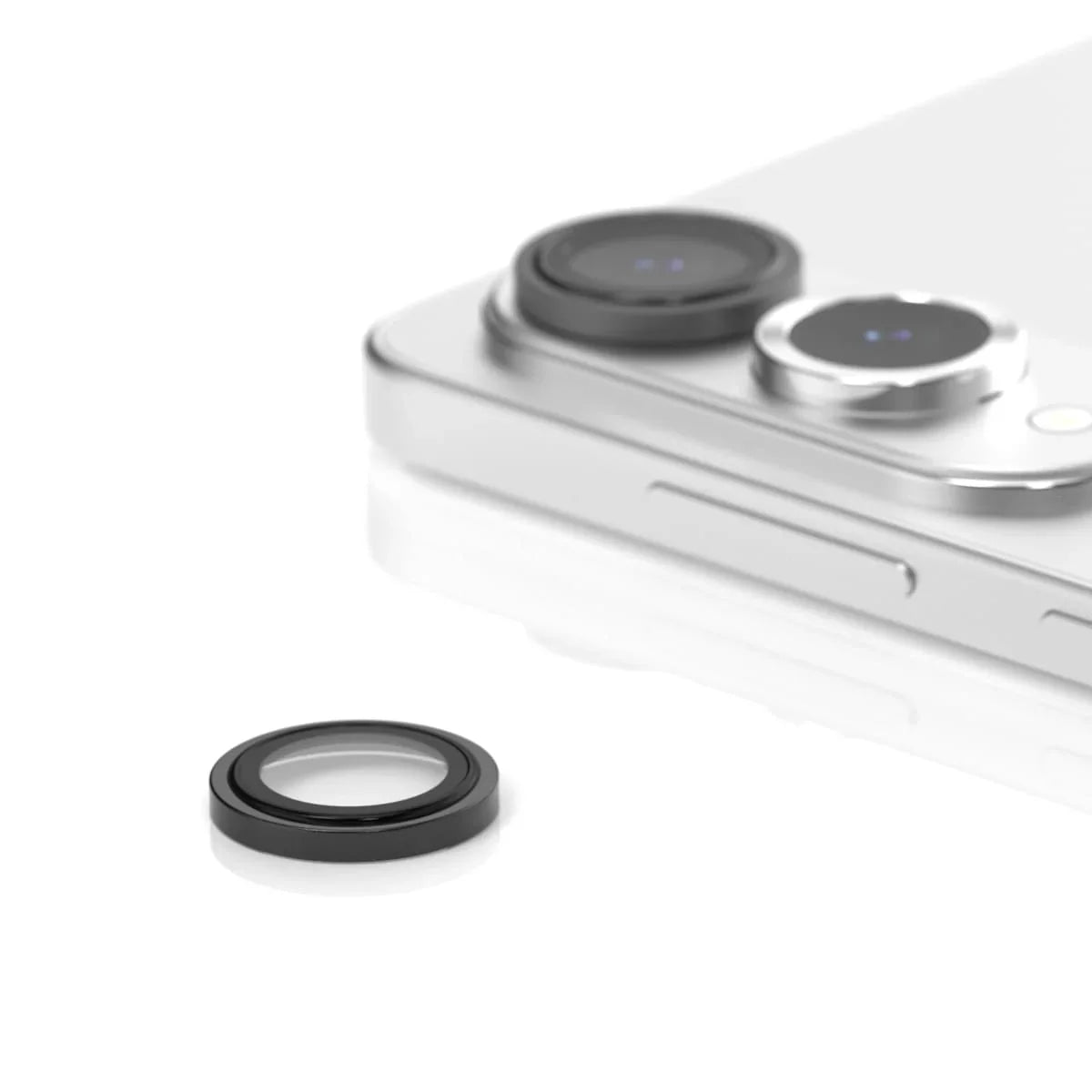 Samsung S25 Edge Araree Metal Ring Camera Lens - Clear