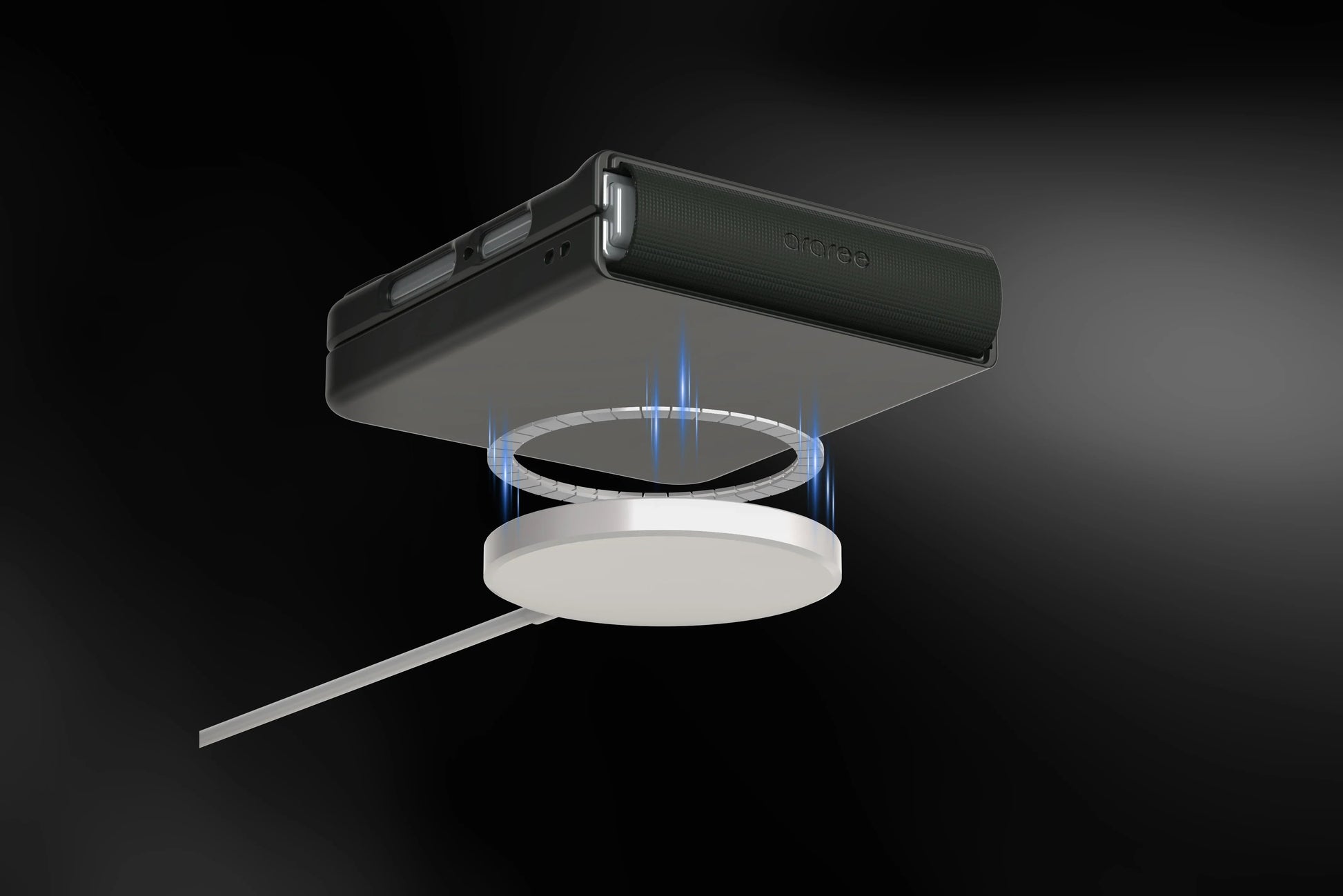 Samsung Z Flip7 Araree Aero Flex Magsafe Case - Black