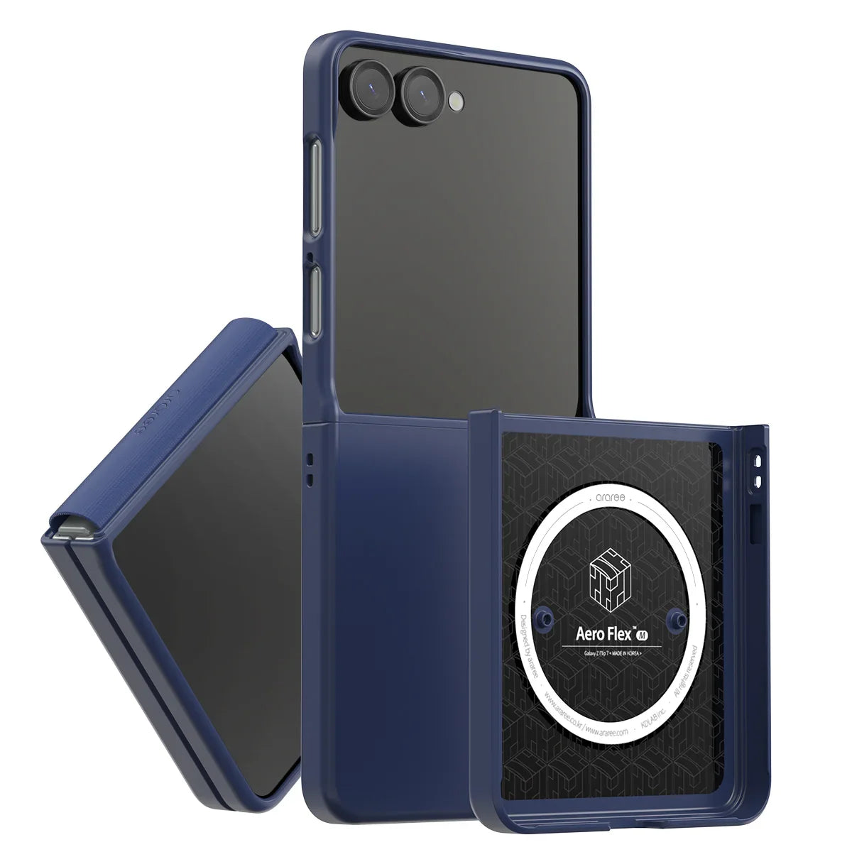 Samsung Z Flip7 Araree Aero Flex Magsafe Case - Navy