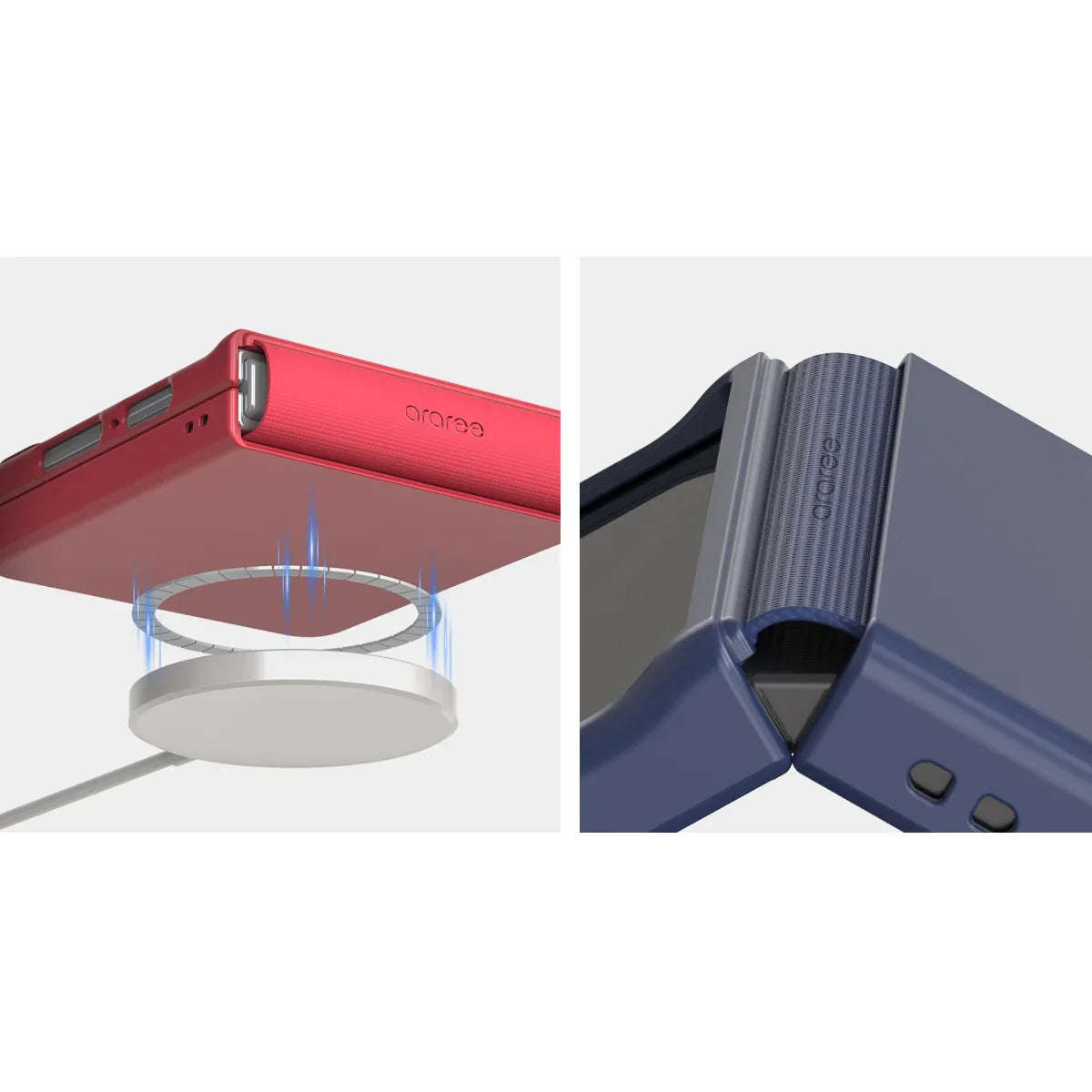 Samsung Z Flip7 Araree Aero Flex Magsafe Case - Pink