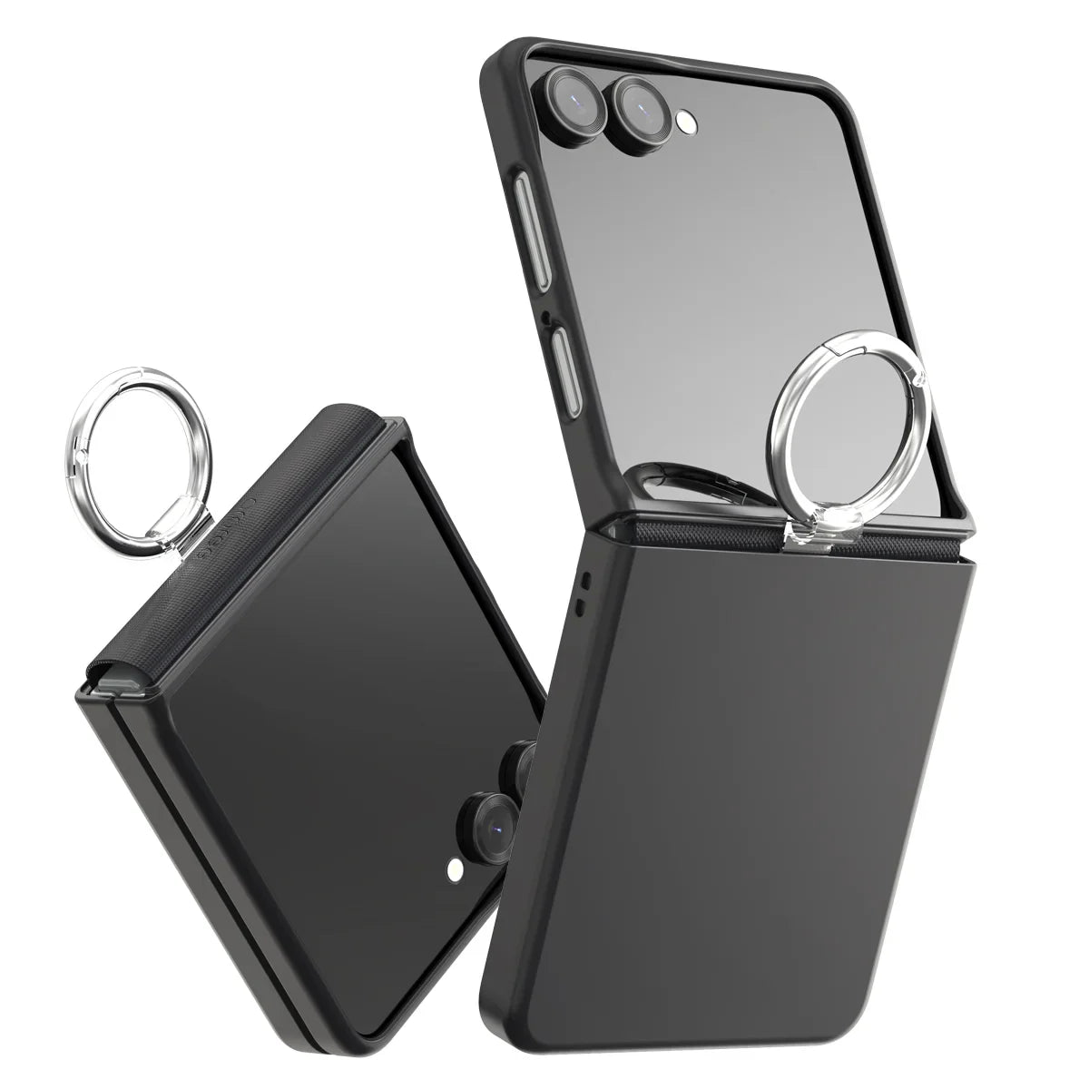 Samsung Z Flip7 Araree Aero Flex Ring Case - Black