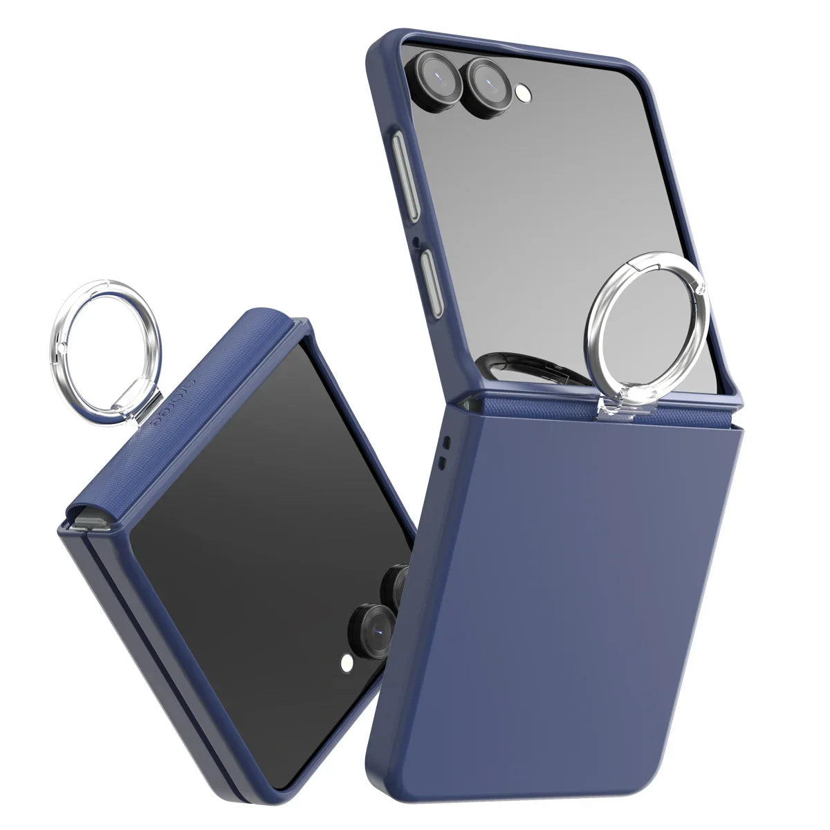 Samsung Z Flip7 Araree Aero Flex Ring Case - Navy