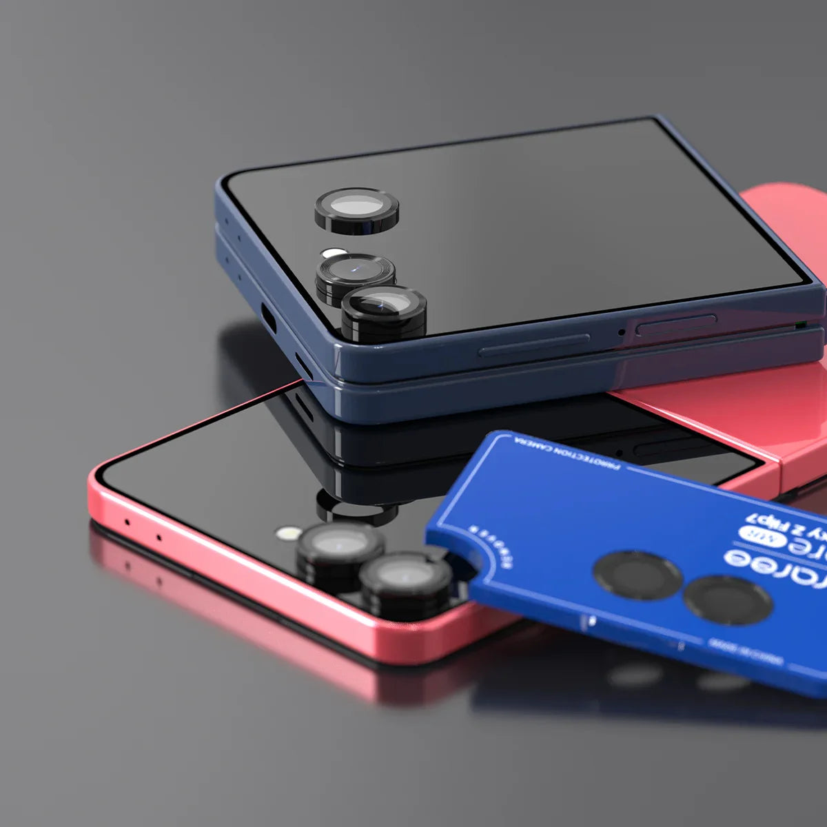 Samsung Z Flip7 Araree Camera Lens Ring - Clear