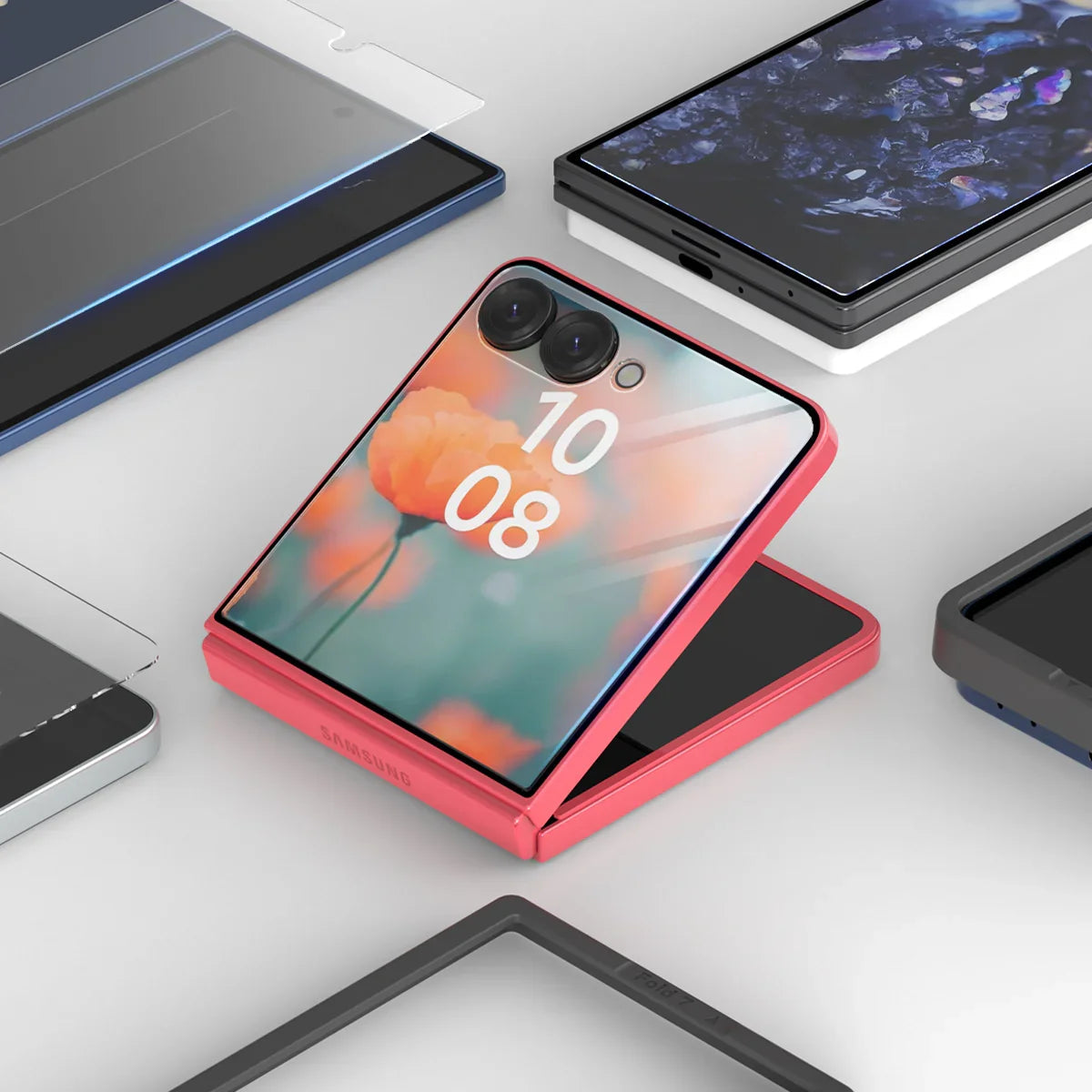 Samsung Z Flip7 Araree Core Front Screen Glass - Clear