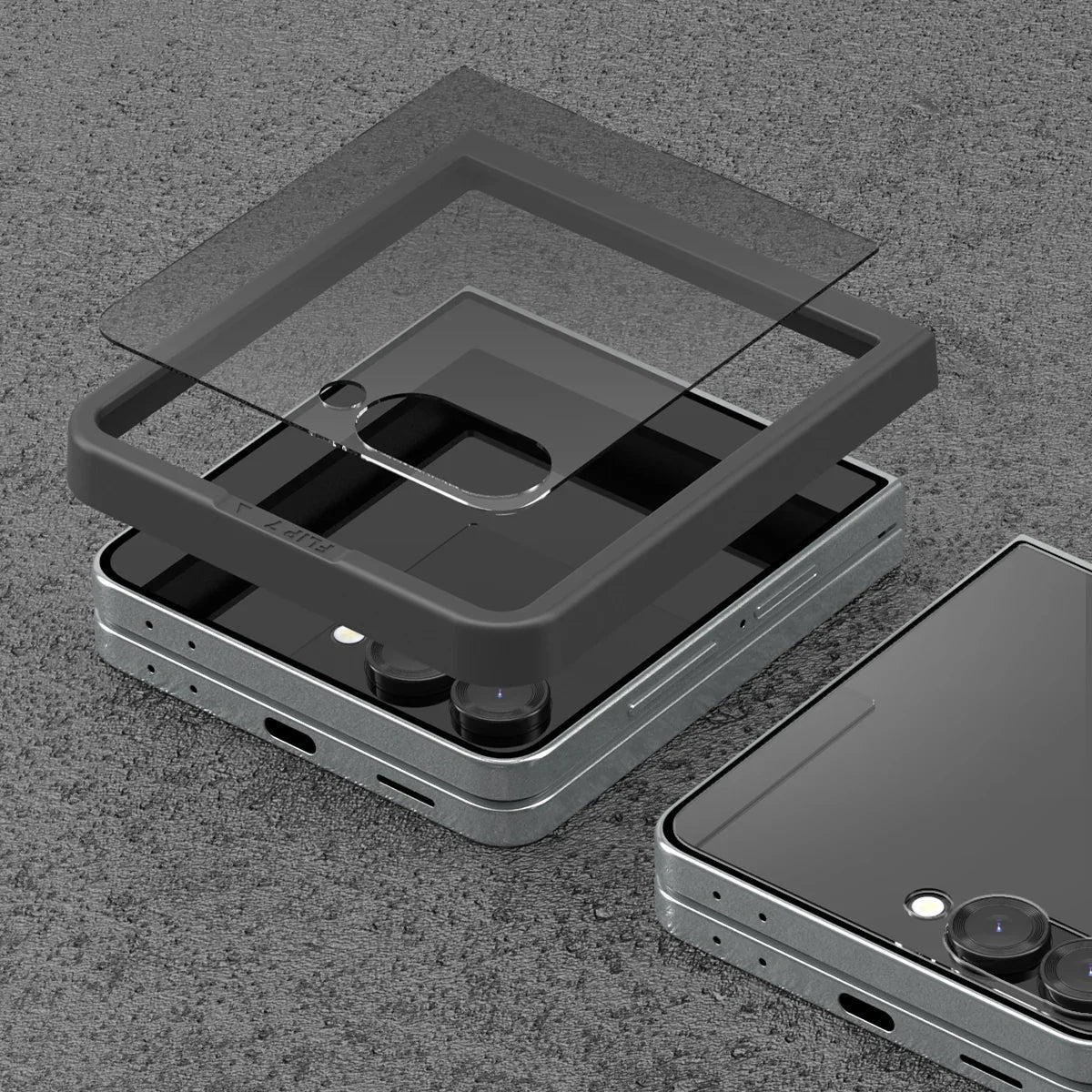 Samsung Z Flip7 Araree Core Front Screen Glass - Privacy