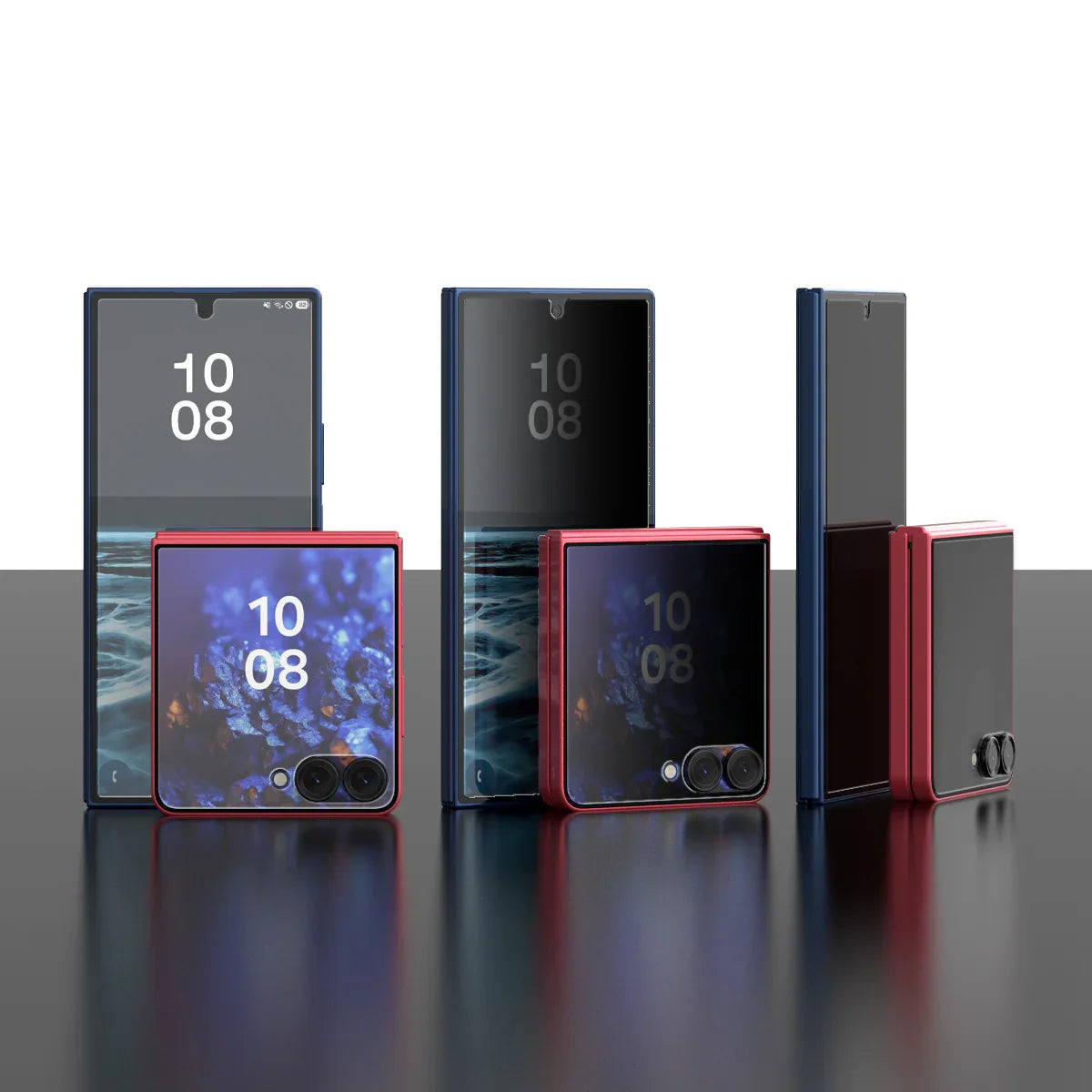 Samsung Z Flip7 Araree Core Front Screen Glass - Privacy