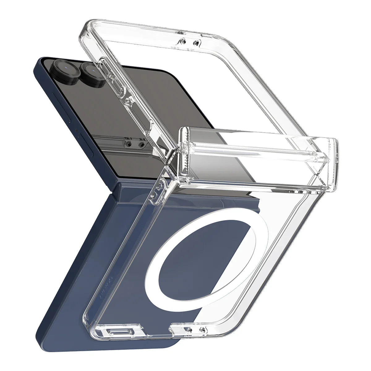 Samsung Z Flip7 Araree Duple 360 Magsafe Case - Clear