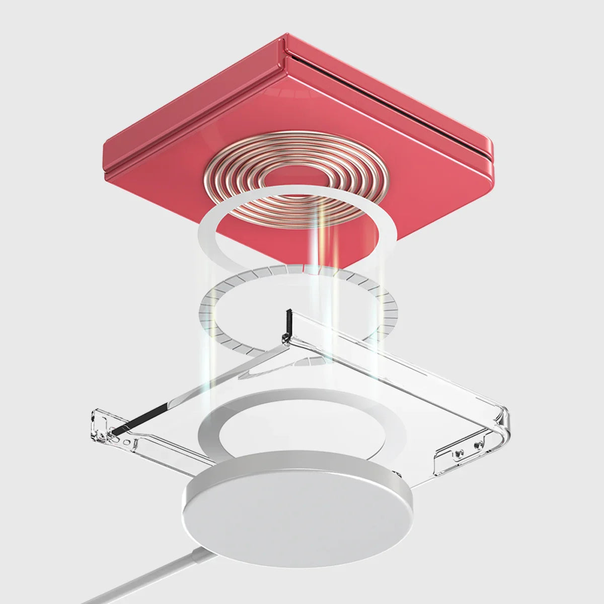 Samsung Z Flip7 Araree Duple 360 Magsafe Case - Clear