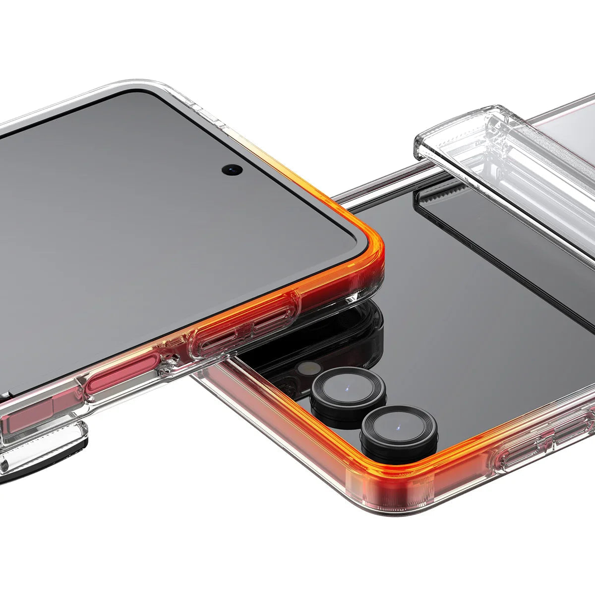 Samsung Z Flip7 Araree Duple 360 Magsafe Case - Clear