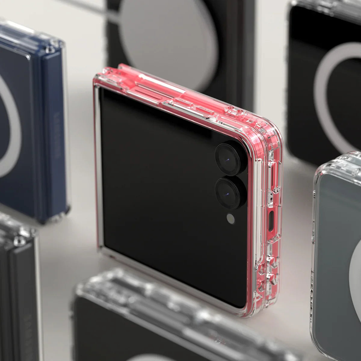 Samsung Z Flip7 Araree Duple Magsafe Case - Clear