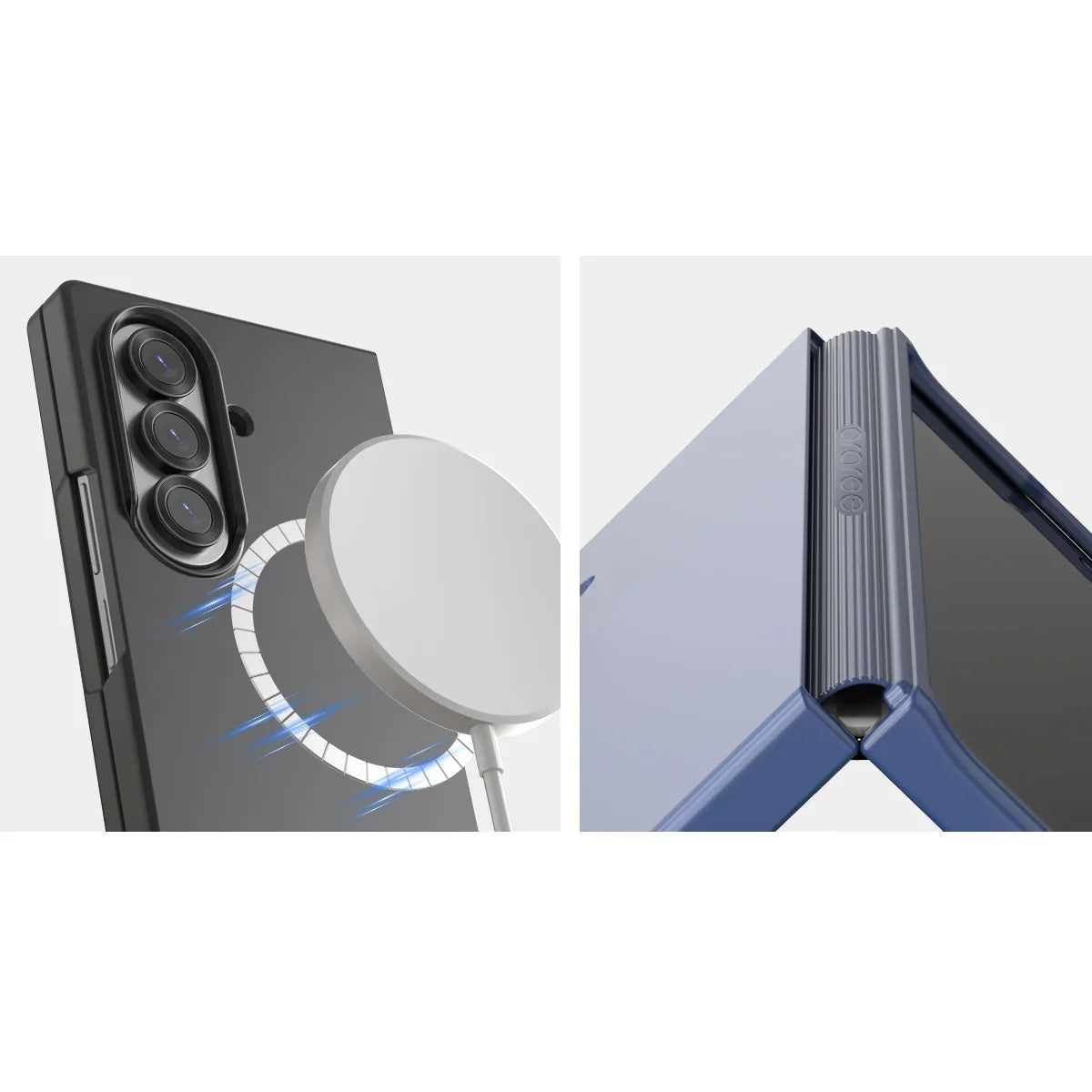 Samsung Z Fold7 Araree Aero Flex Magsafe Case - Navy