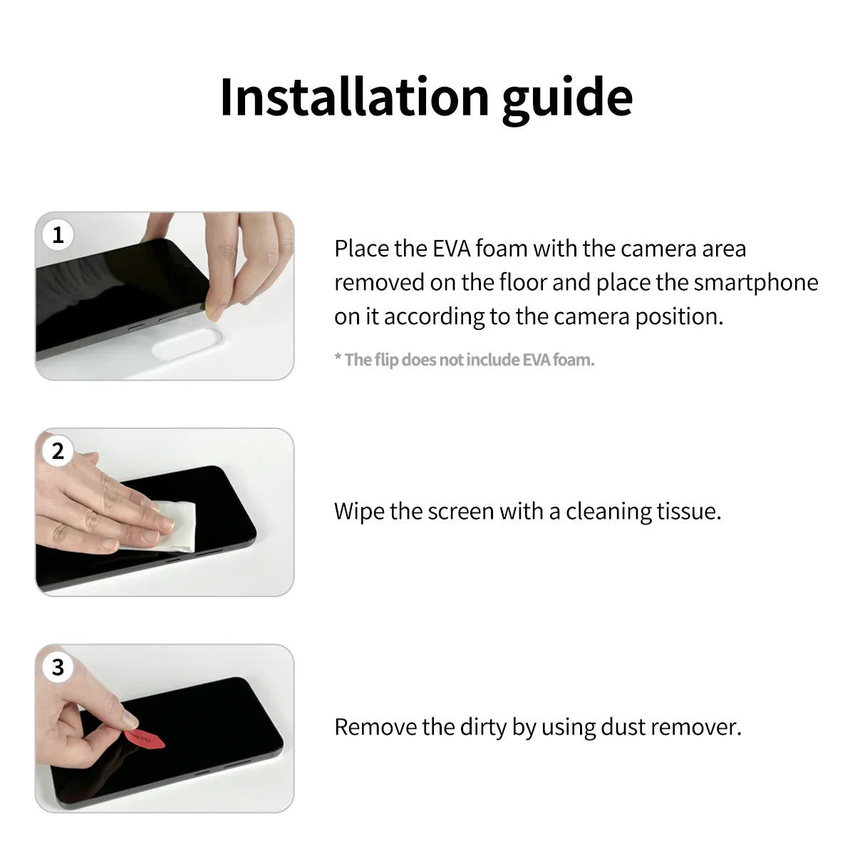 Samsung Z Fold7 Araree Core Front Screen Protector Glass - Privacy (2Pcs)