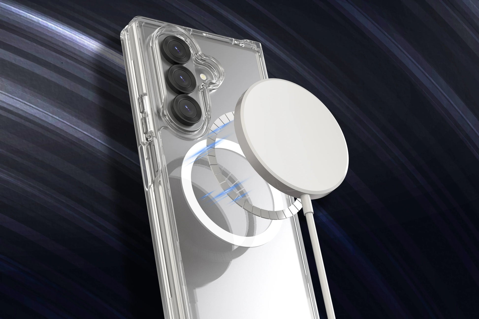 Samsung Z Fold7 Araree Duple Magsafe Case - Clear