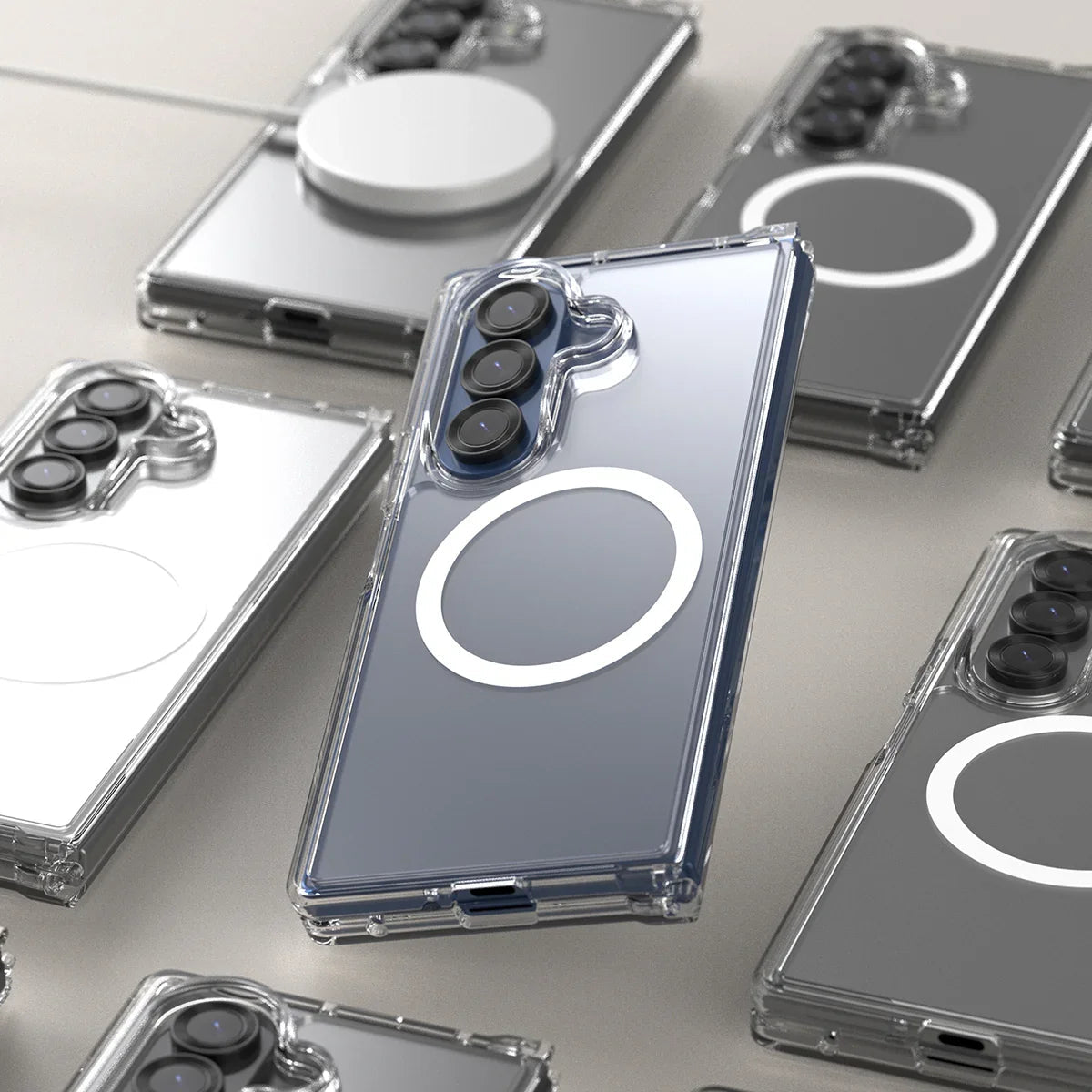 Samsung Z Fold7 Araree Duple Magsafe Case - Clear