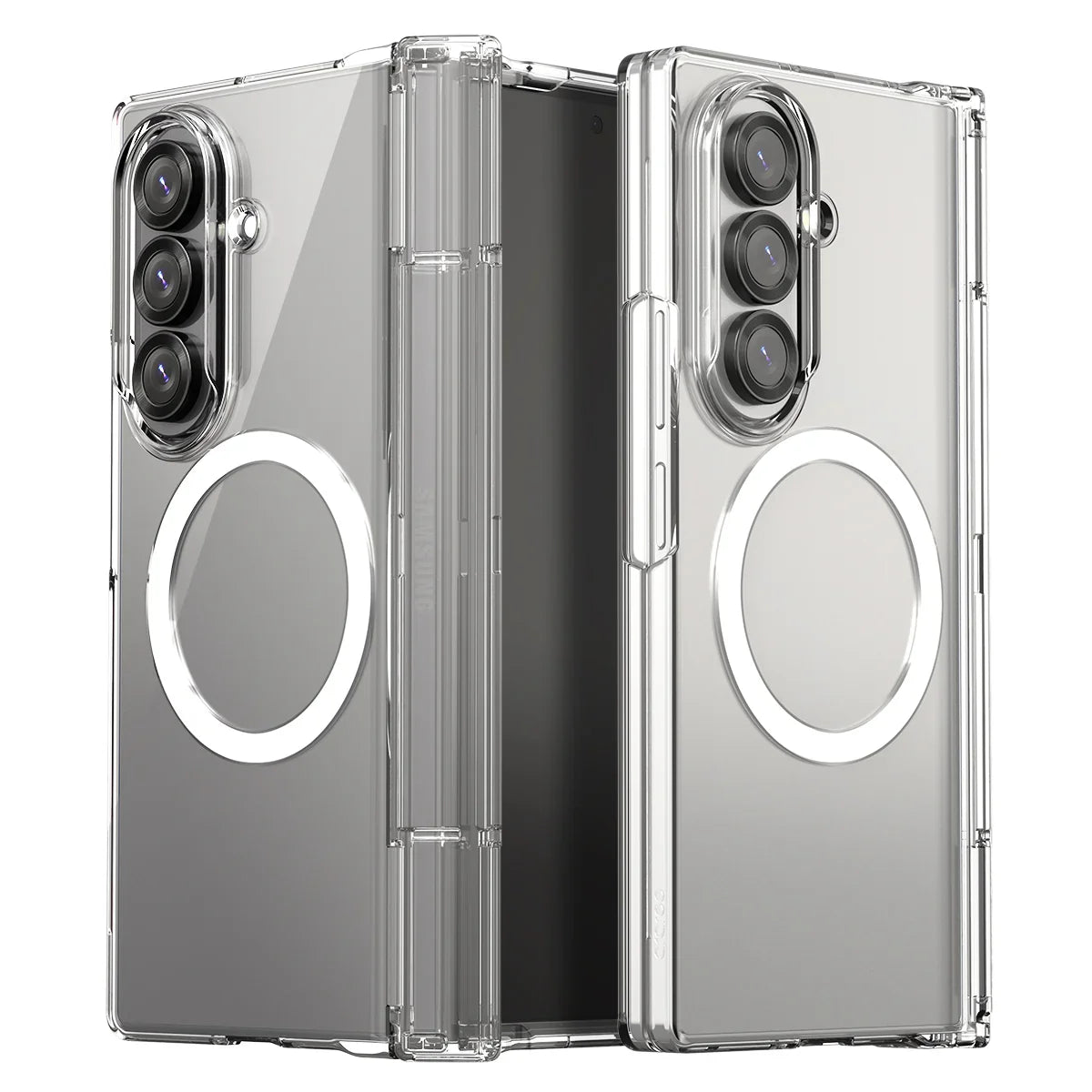 Samsung Z Fold7 Araree Nukin 360 Magsafe Case - Clear