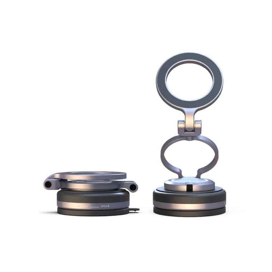 TORRII M2 Pro 360° Vacuum Suction Magnetic Phone Mount – Gray