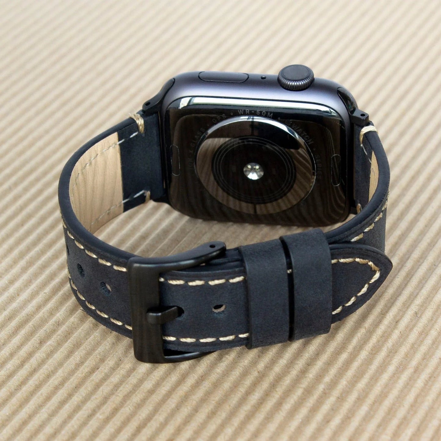 Apple Watch 40/41/42mm Torrii Belt - Black Leather