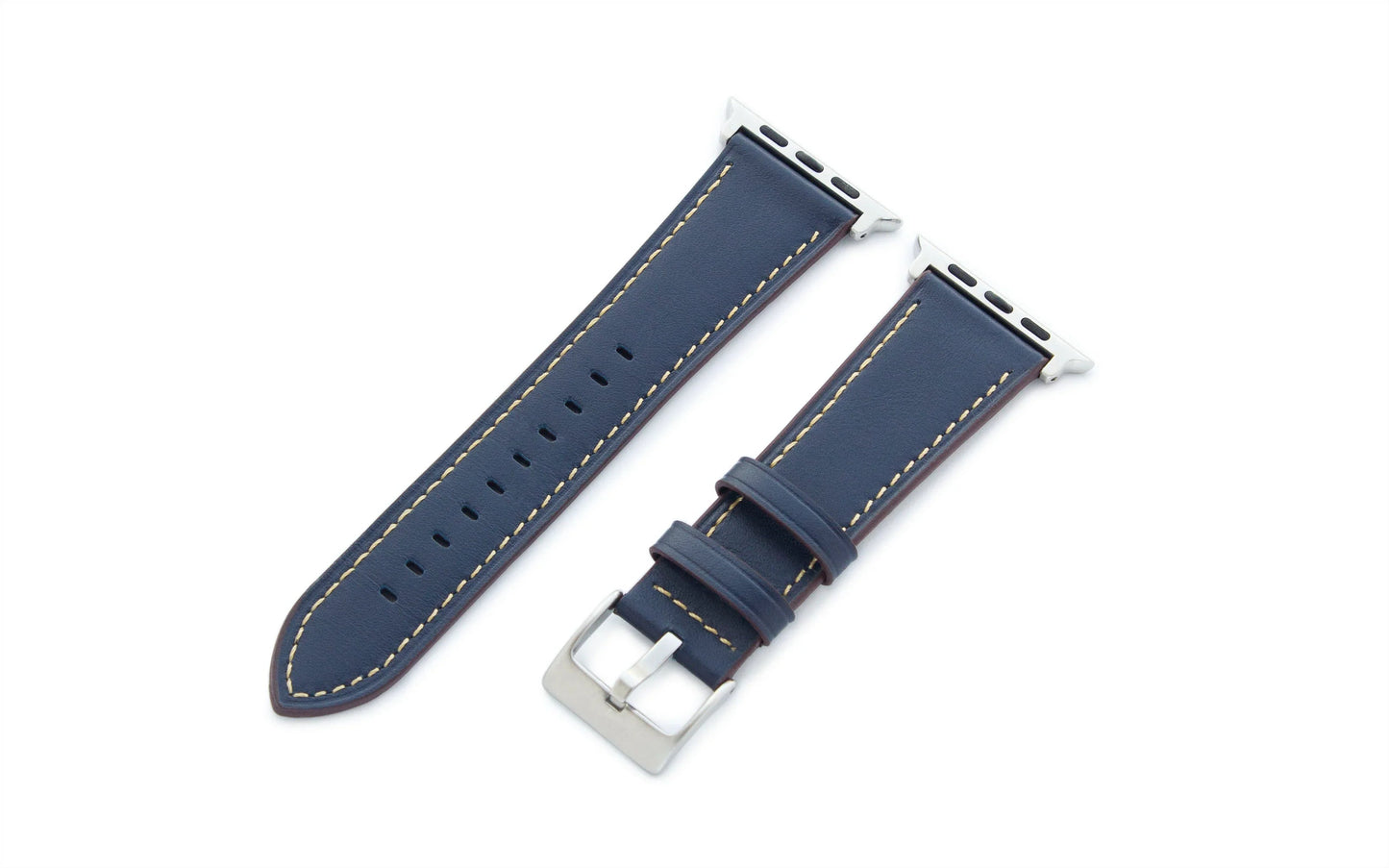 Apple Watch 49/46/45/44mm Torrii Belt- Dark Blue Leather